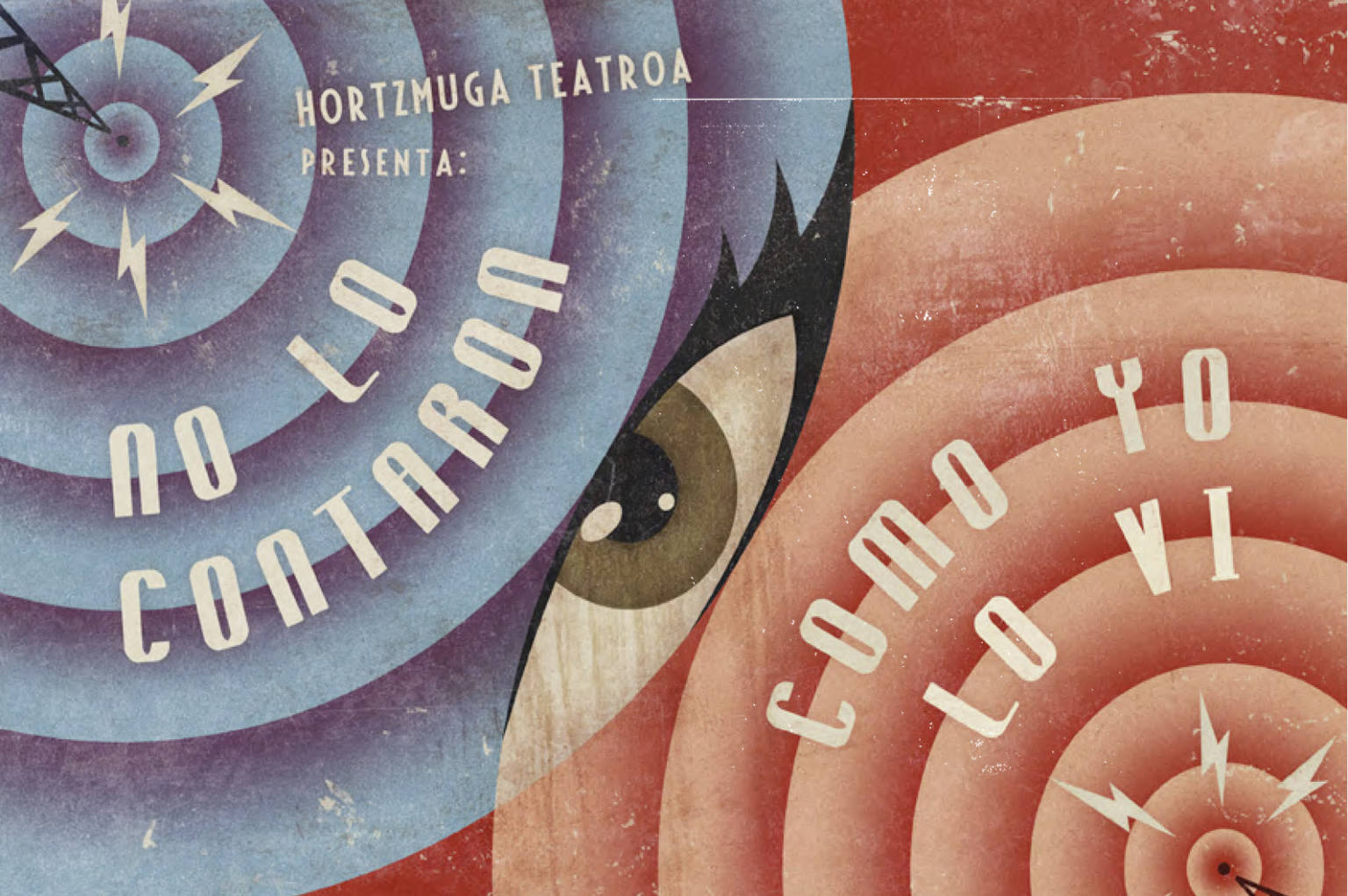 Yo Vi YO ESTUVE ALLÍ Y NO LO CONTARON COMO YO LO VI – Hortzmuga Teatroa